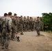 U.S. Marines participate in a selection range for 1st MARDIV Super Squad