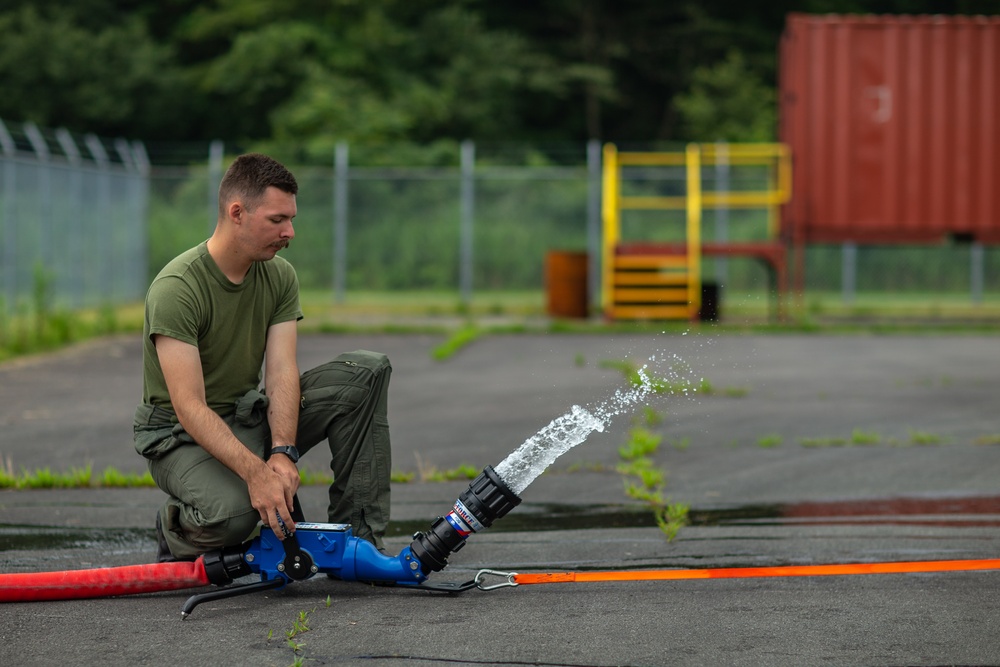 Crash Fire Rescue Conducts training during Eagle Wrath