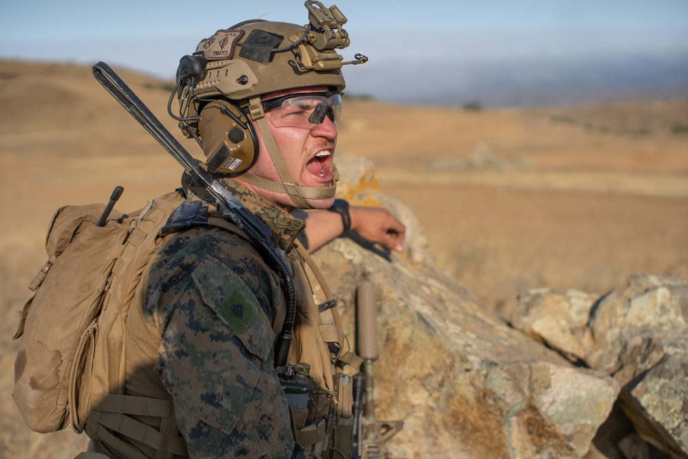 Alpha Company, BLT 1/1, Company-Level Attack Range