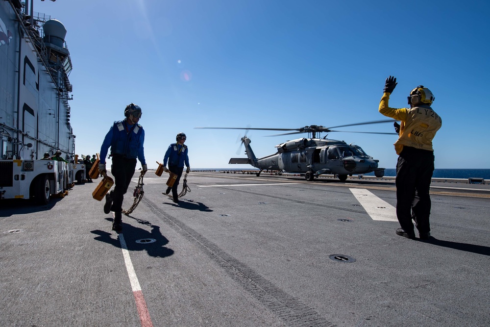 USS America (LHA 6) Conducts Flight Operations During Exercise Talisman Sabre 21