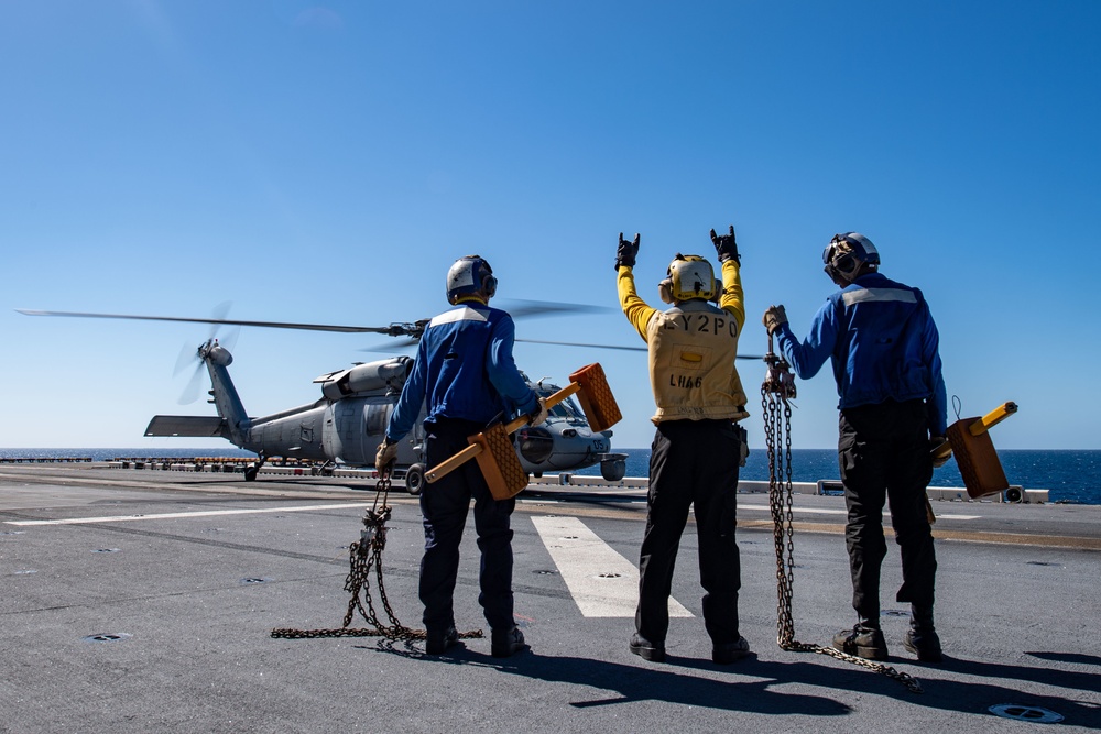 USS America (LHA 6) Conducts Flight Operations During Exercise Talisman Sabre 21