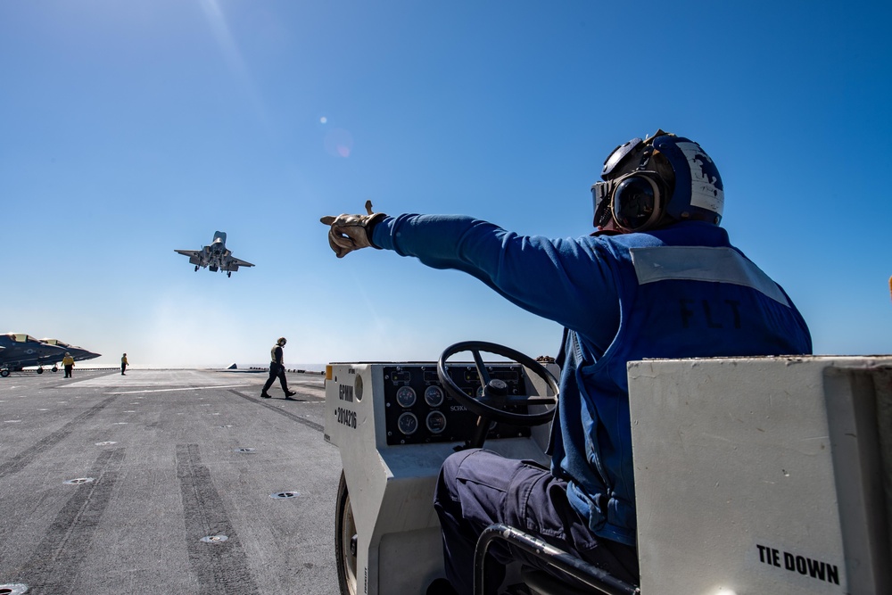 USS America (LHA 6) Conducts Flight Operations During Exercise Talisman Sabre 21