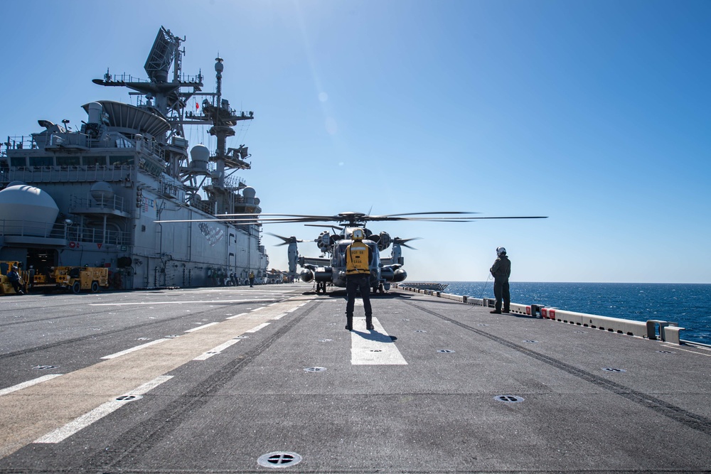 USS America (LHA 6) Conducts Flight Operations During Exercise Talisman Sabre 21