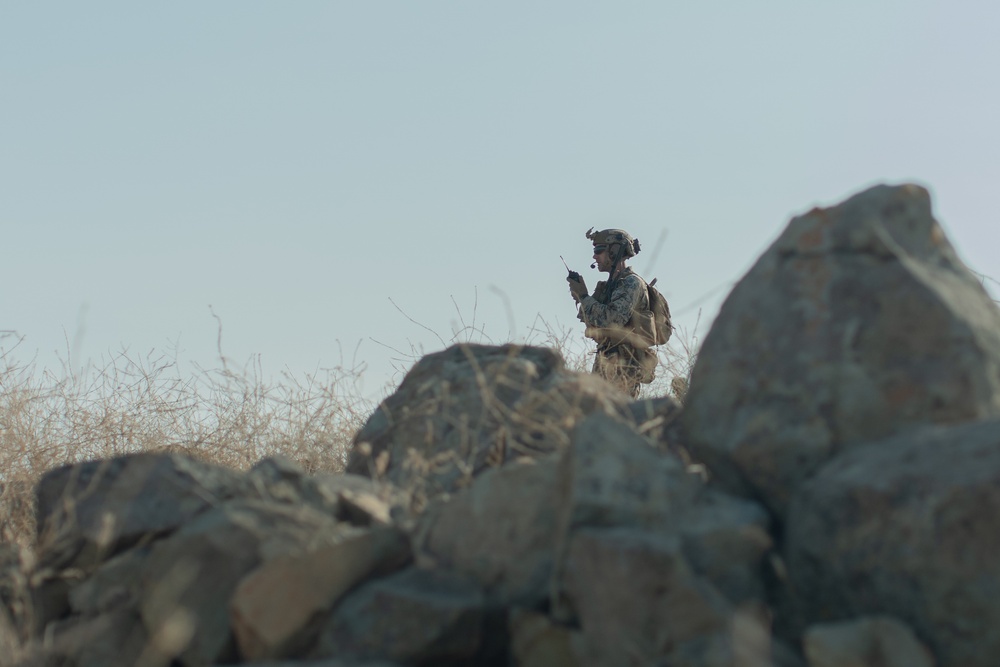 Alpha Company, BLT 1/1, Company-Level Attack Range