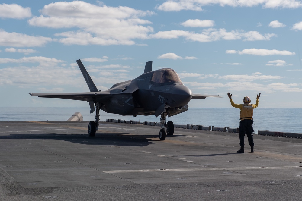 USS America (LHA 6) Conducts Flight Operations During Exercise Talisman Sabre 21