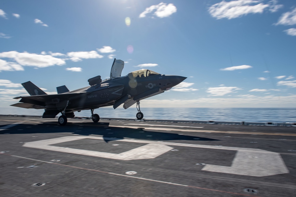 USS America (LHA 6) Conducts Flight Operations During Exercise Talisman Sabre 21