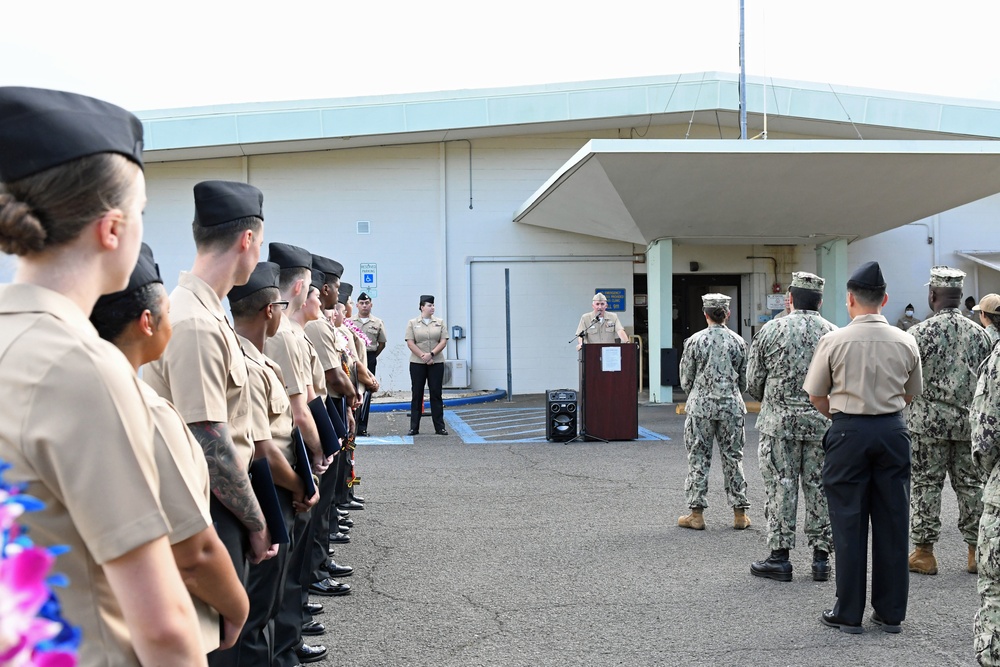 Navy Medicine Readiness and Training Command Pearl Harbor Frocking Ceremony Remarks