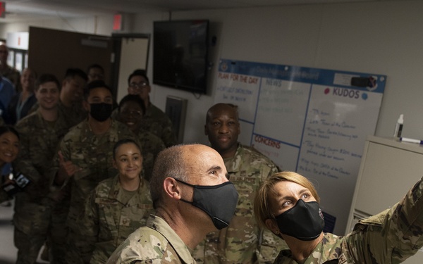 USAF/USSF surgeon general tours 99th MDG