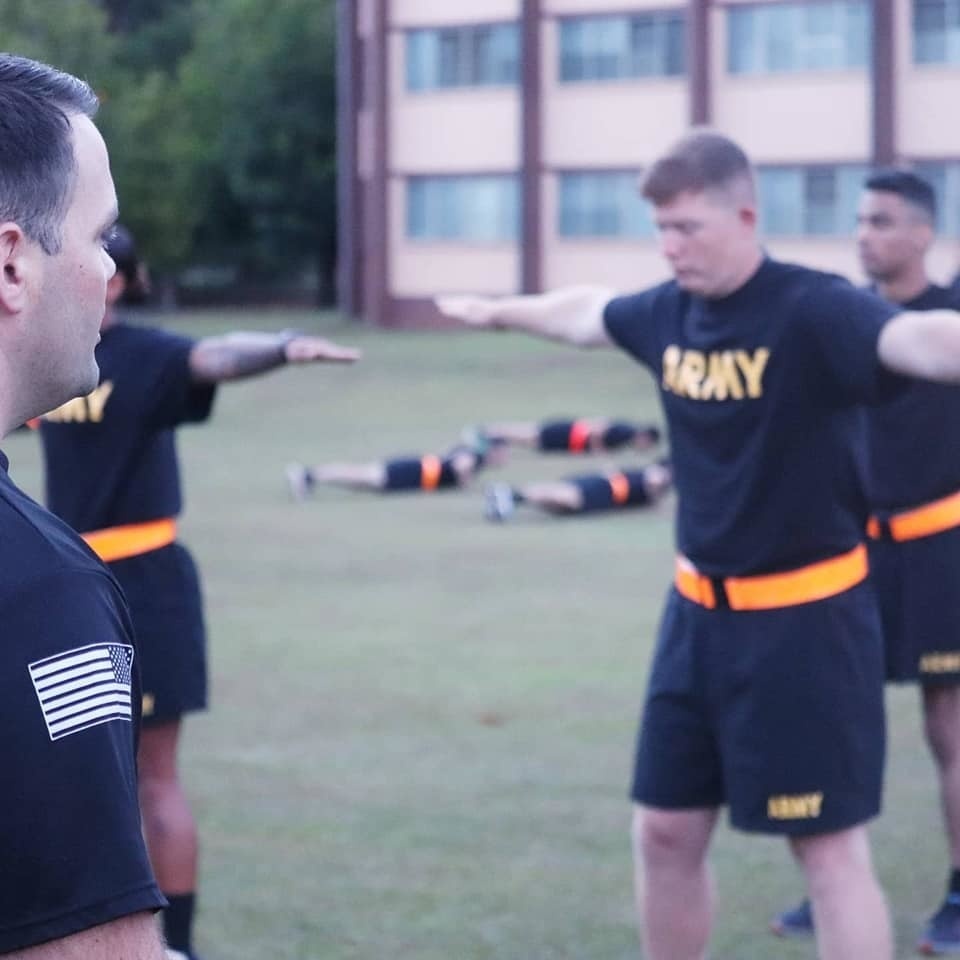 U.S. Army Noncommissioned Officer Academy Hawaii's Students conducts Physical Training