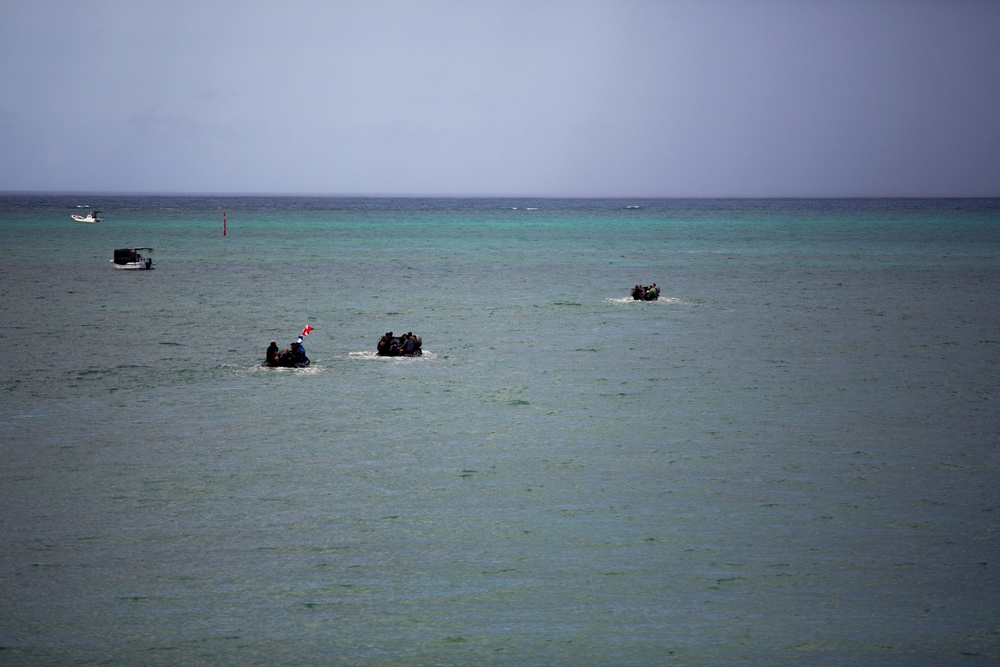 Reconnaissance Diver Propulsion Training Setup