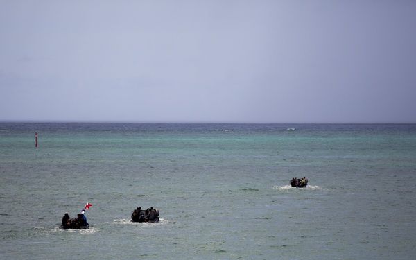 Reconnaissance Diver Propulsion Training Setup