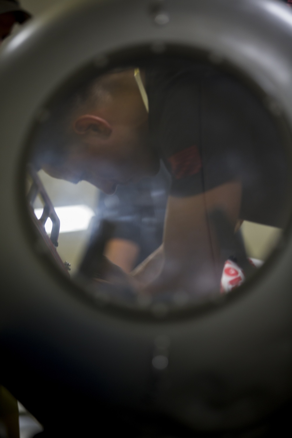 Reconnaissance Diver Propulsion Training Setup