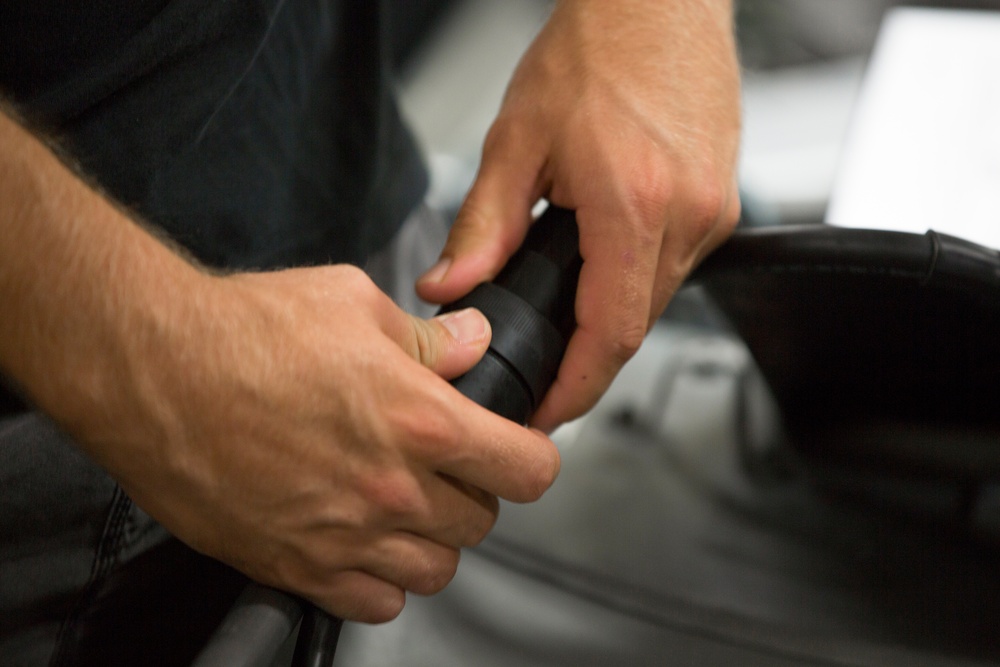 Reconnaissance Diver Propulsion Training Setup