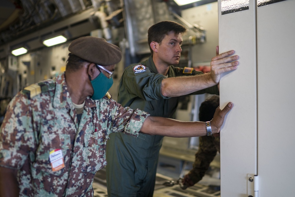 USSOUTHCOM Delivers Field Hospital to Suriname
