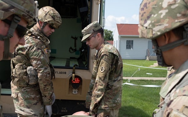 Treating Covid-19 Patients at Fort McCoy
