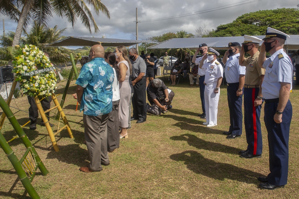 DVIDS - Images - MCB Camp Blaz senior leaders pay respect during ...