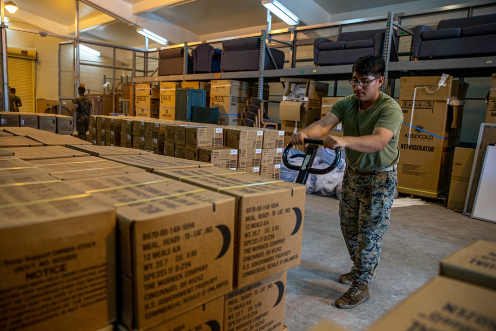 Typhoon Preparation - Camp Services keep service members prepared