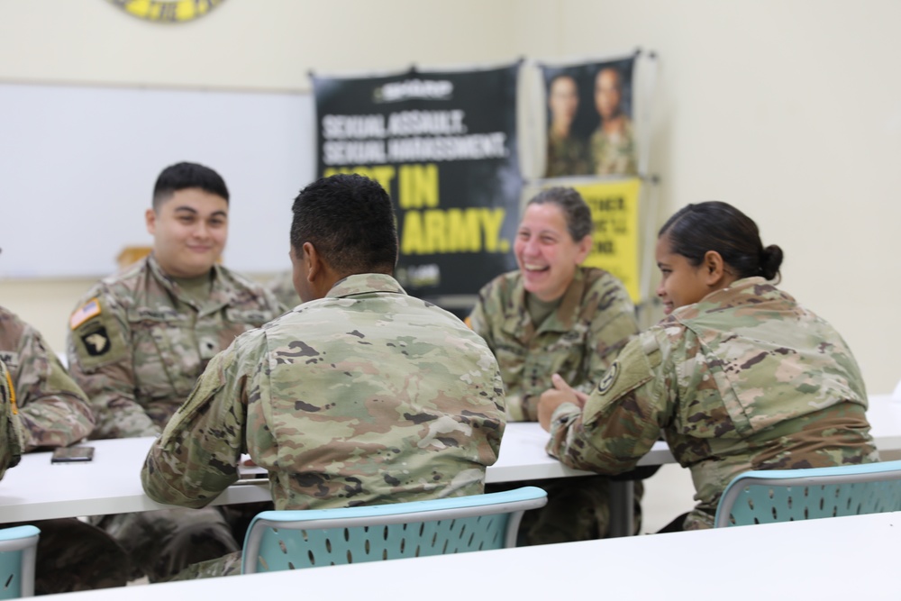 9th MSC hosts Lt. Gen. Jody J. Daniels’ visit to the Pacific Islands