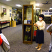 Thinking of peace studies: Local educators visit Kinser Battle of Okinawa Historical display