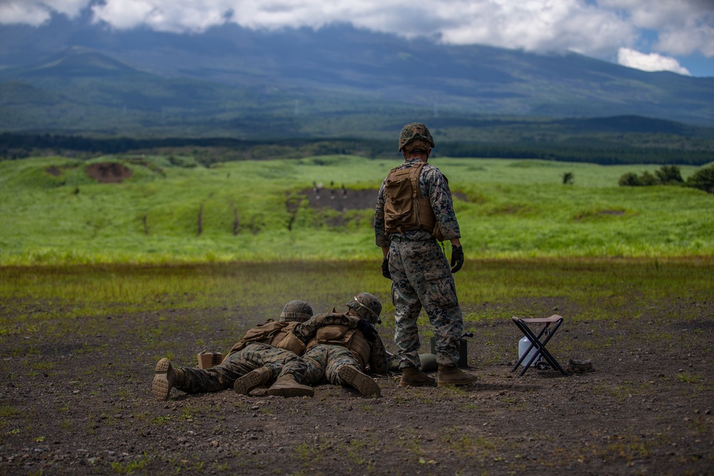 MWSS-171 Conducts a Machine Gun Range during Eagle Wrath 21