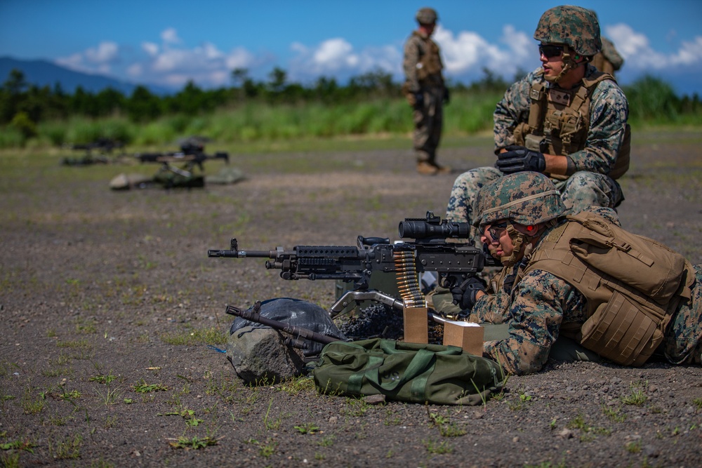 MWSS-171 Conducts a Machine Gun Range during Eagle Wrath 21