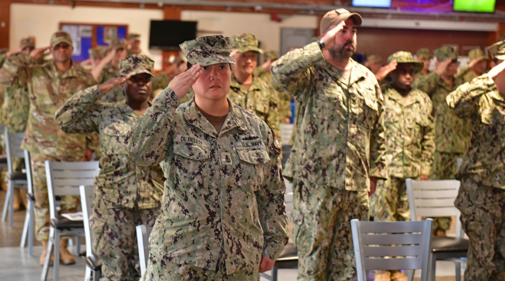 Camp Lemonnier Holds Michaud Expeditionary Medical Facility Change of Charge Ceremony