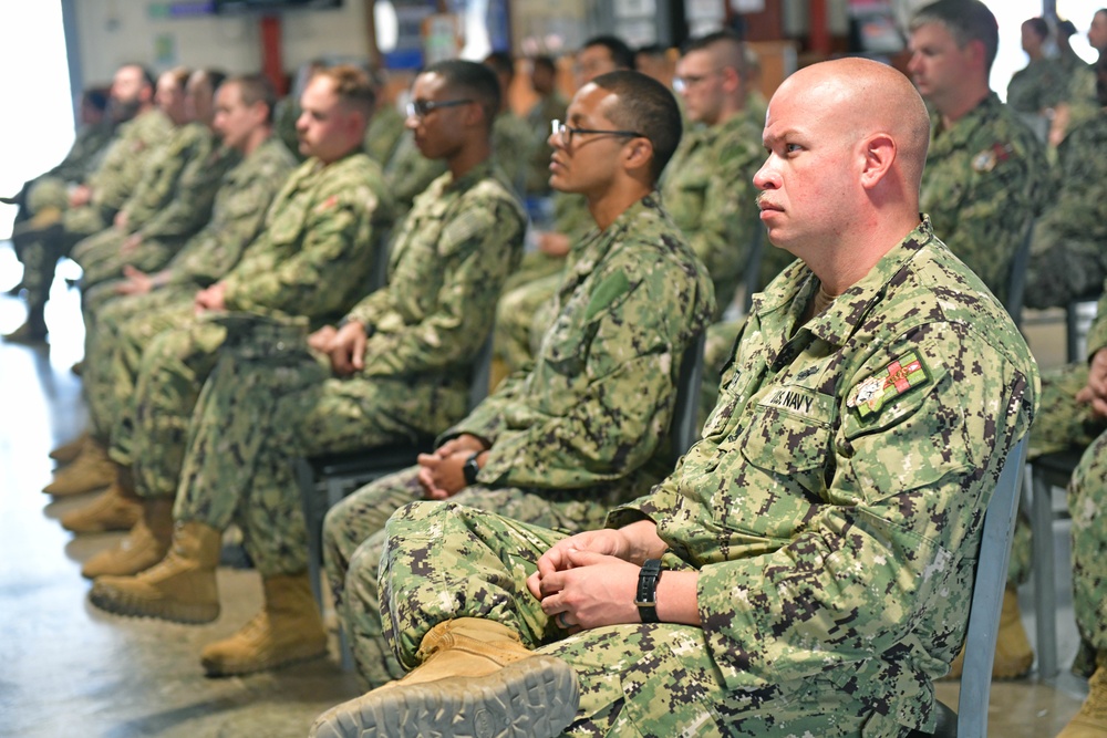 Camp Lemonnier Holds Michaud Expeditionary Medical Facility Change of Charge Ceremony