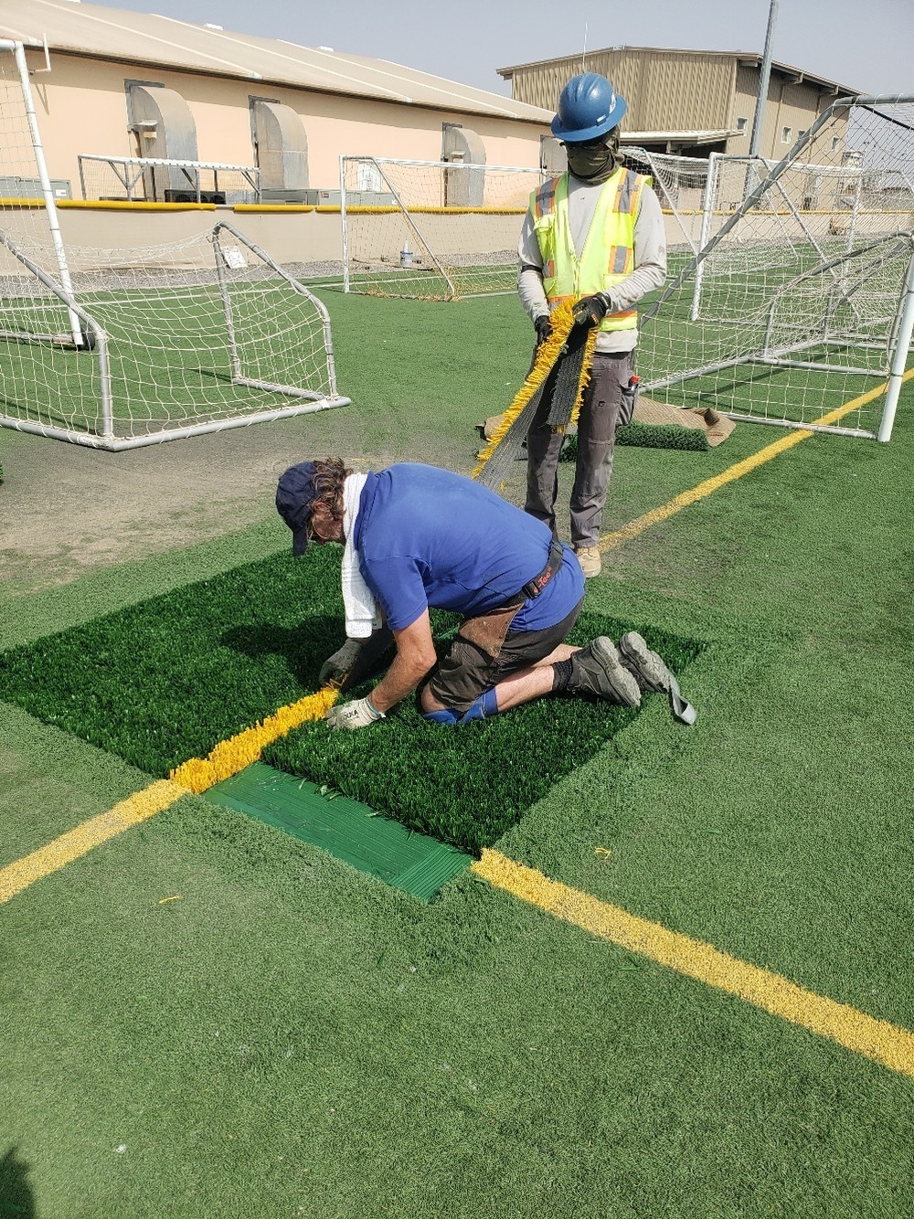 DVIDS - News - This is Our Turf: Field repaired ahead of schedule