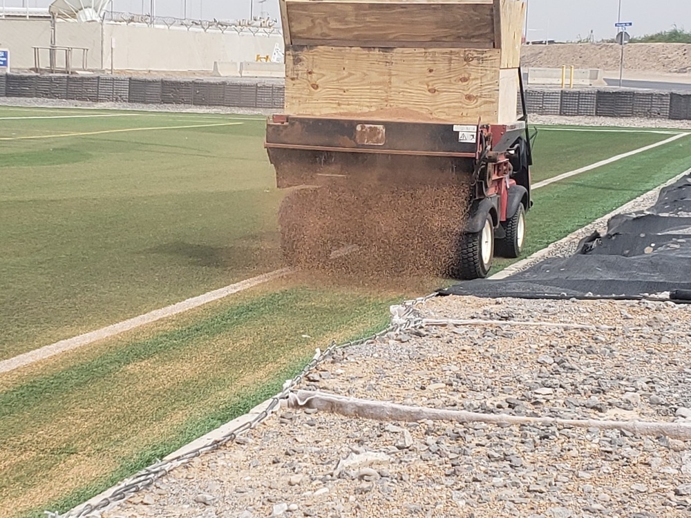 Camp Lemonnier Turf Field Reopening