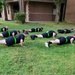 U.S. Army Soldiers conduct Physical Readiness Training assessments