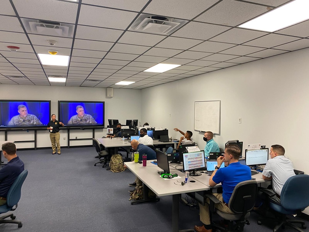 U.S. Army Soldiers conduct professional development while attending Advanced Leaders Course