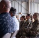 914th ASTS airmen listen to town hall meeting