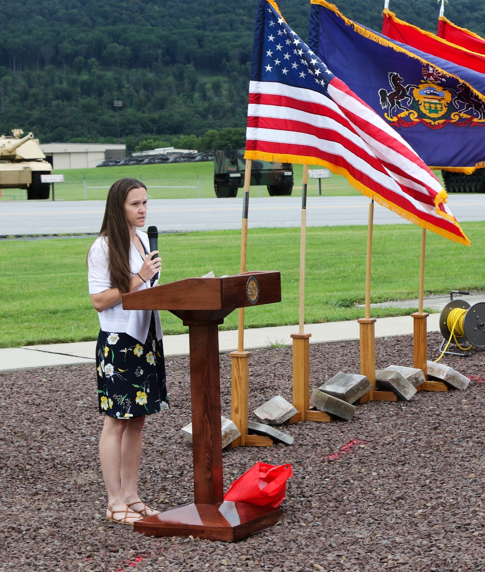 Memorial to fallen Guardsmen dedicated at Fort Indiantown Gap