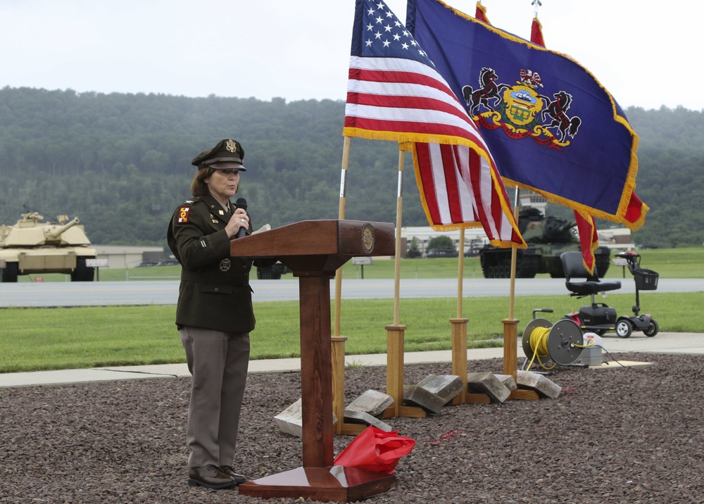 Memorial to fallen Guardsmen dedicated at Fort Indiantown Gap