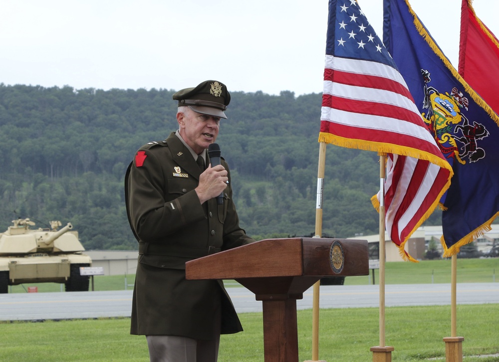 Memorial to fallen Guardsmen dedicated at Fort Indiantown Gap