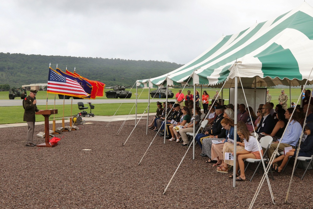 Memorial to fallen Guardsmen dedicated at Fort Indiantown Gap