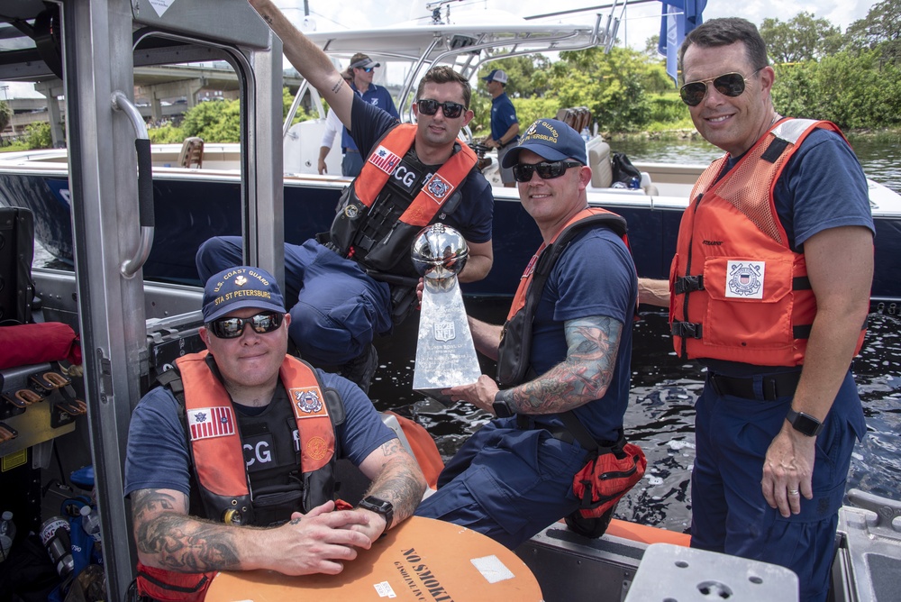 USCG Provides Security, Supports Water Safety at Stanley Cup Boat Parade