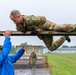 Maj. Zack Land receives instructions