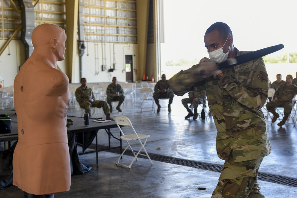 156th Security Forces Squadron augmentee training