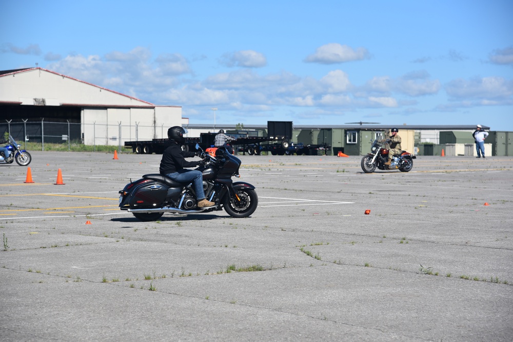 Motorcycle Safety Training at Hancock Field