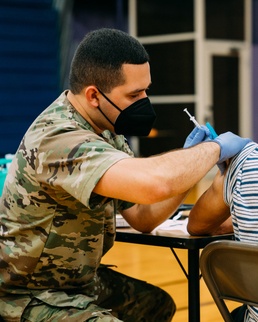 Nevada Guard Carries on COVID-19 Mission at Middle Schools
