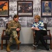 Virginia Penrod, Acting Undersecretary of Defense for Personnel and Readiness, visits Joint Base Langley-Eustis