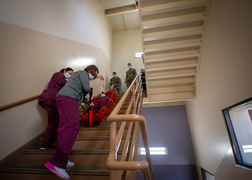 Med Sled Training at NMRTC San Diego