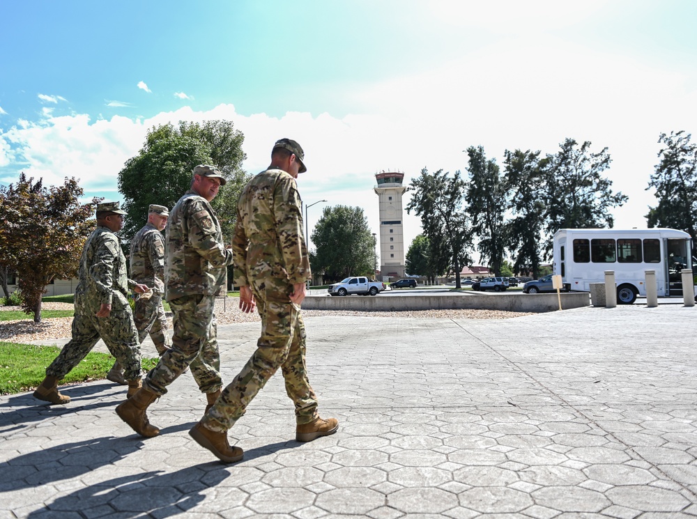 USTRANSCOM visits Travis AFB