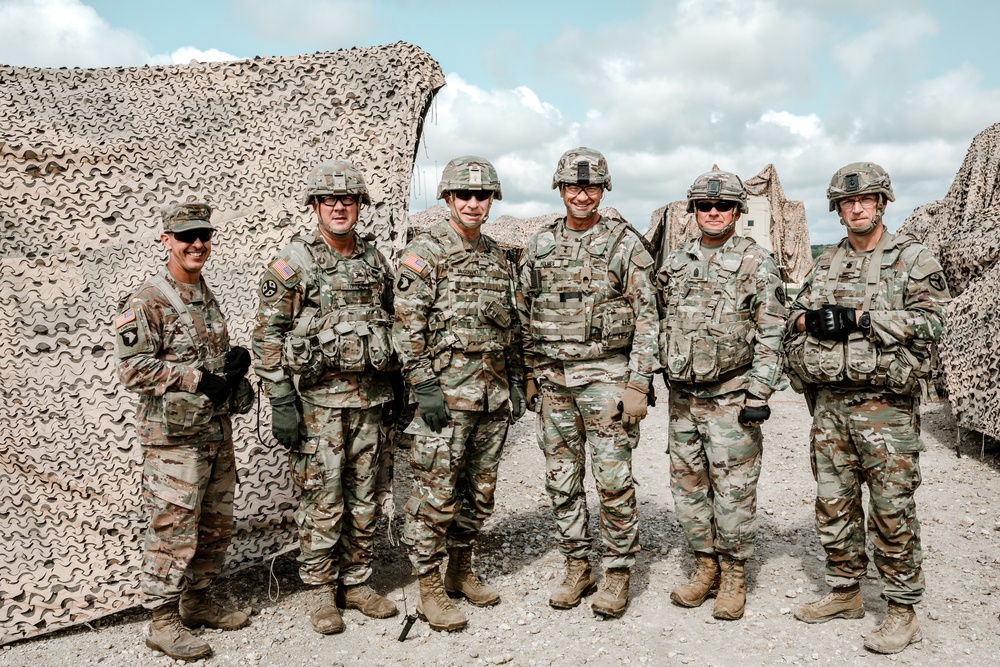 U.S Army Chief of Staff, James C. McConville, visited the 278th ACR