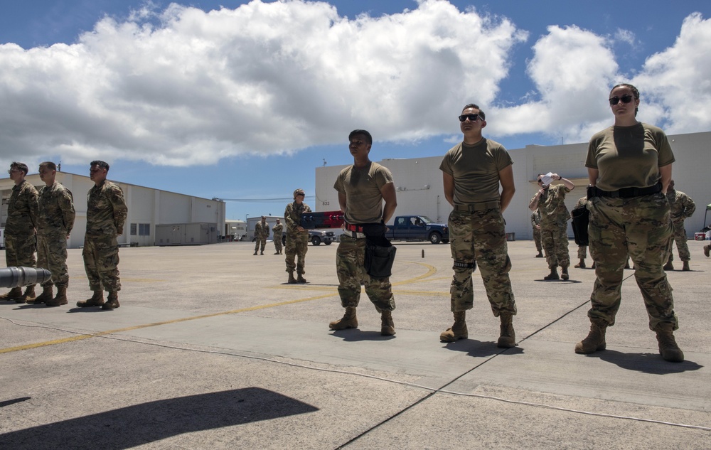 Kadena’s Weapons load crews completed for their talent