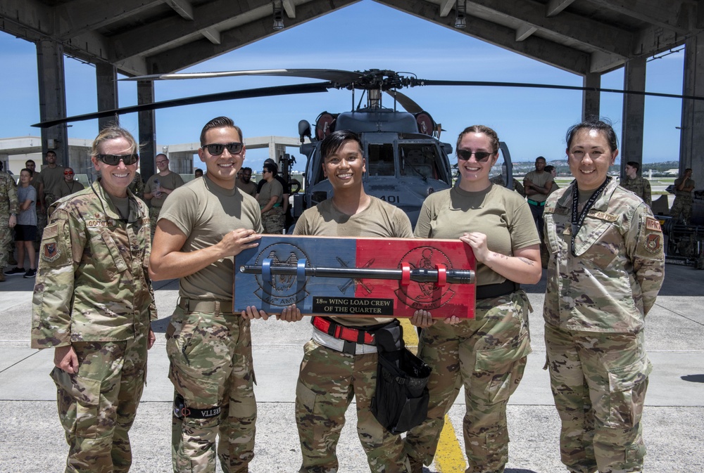 Kadena’s Weapons load crews completed for their talent