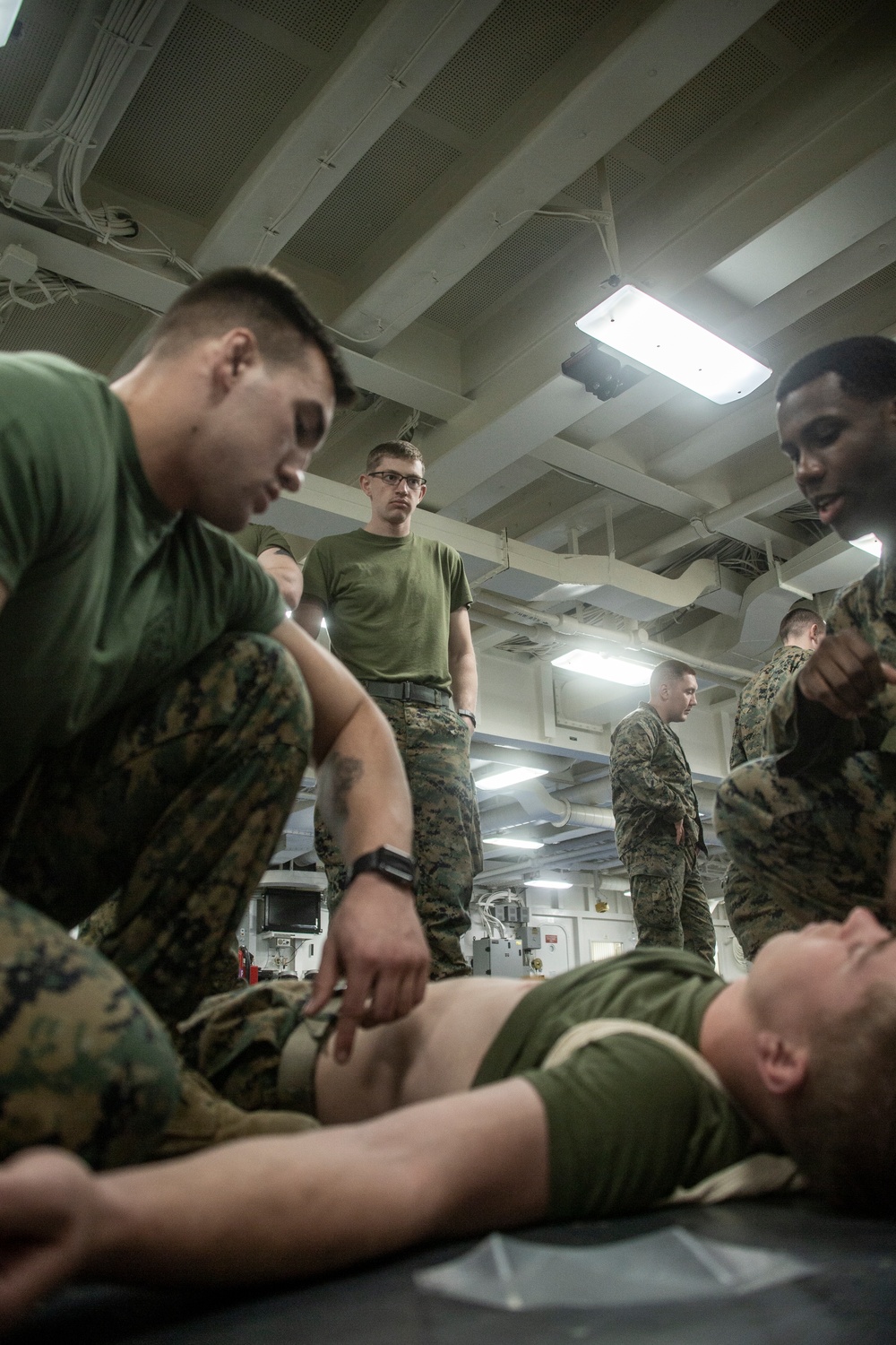 Corpsman! Corpsman!