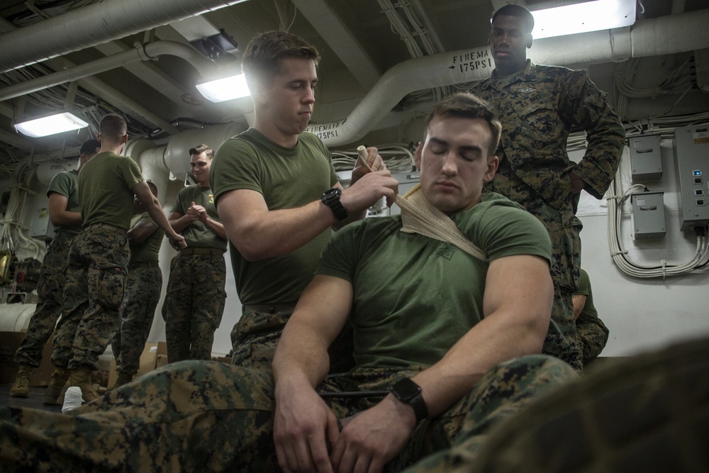 Corpsman! Corpsman!