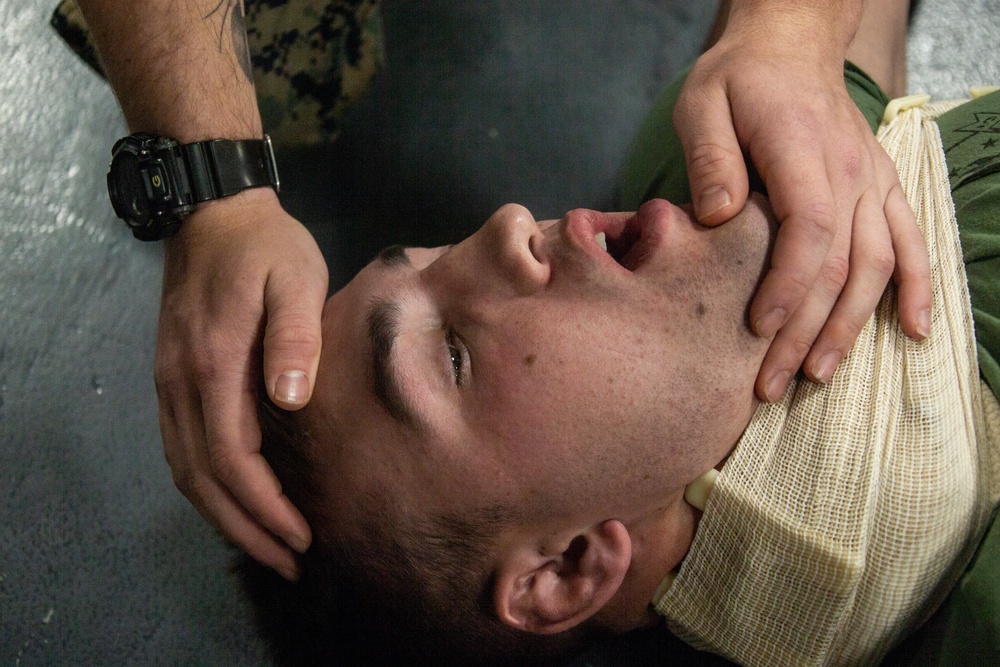 Corpsman! Corpsman!